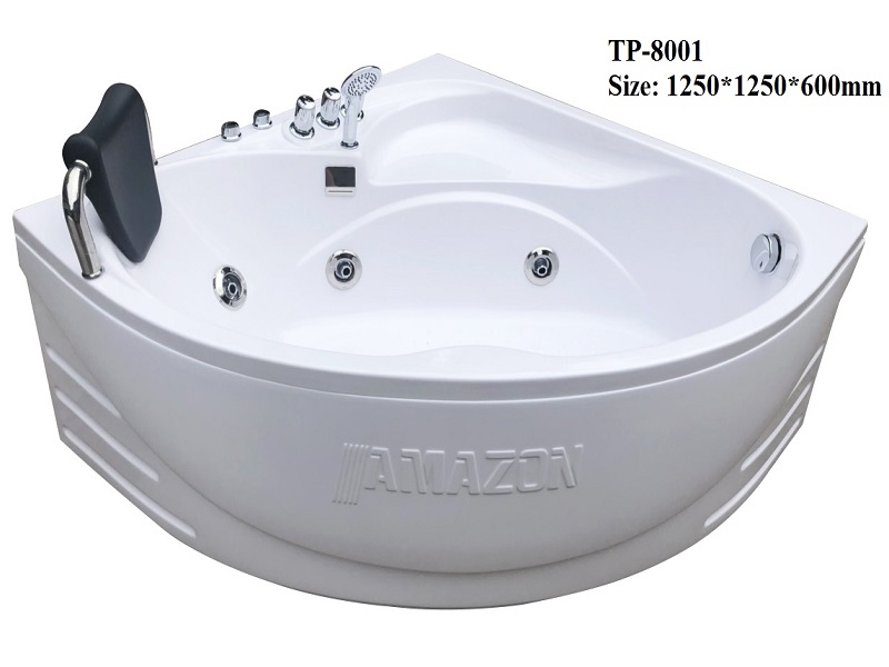 Bồn tắm góc massage AMAZON TP-8001