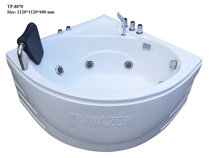 Bồn tắm góc massage AMAZON TP-8070